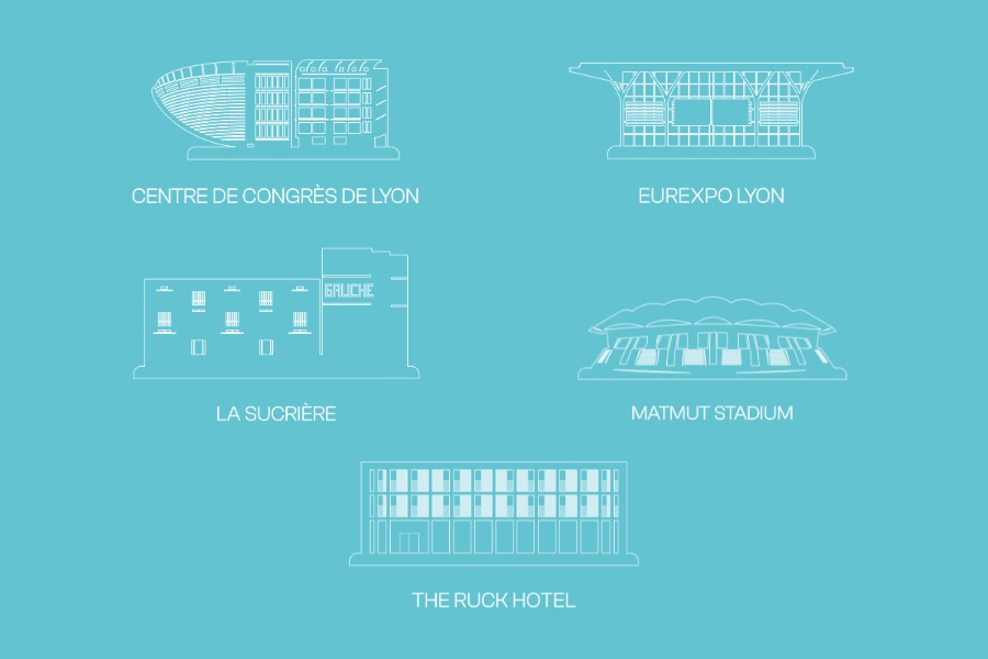 Lyon events - 5 lieux d'exception